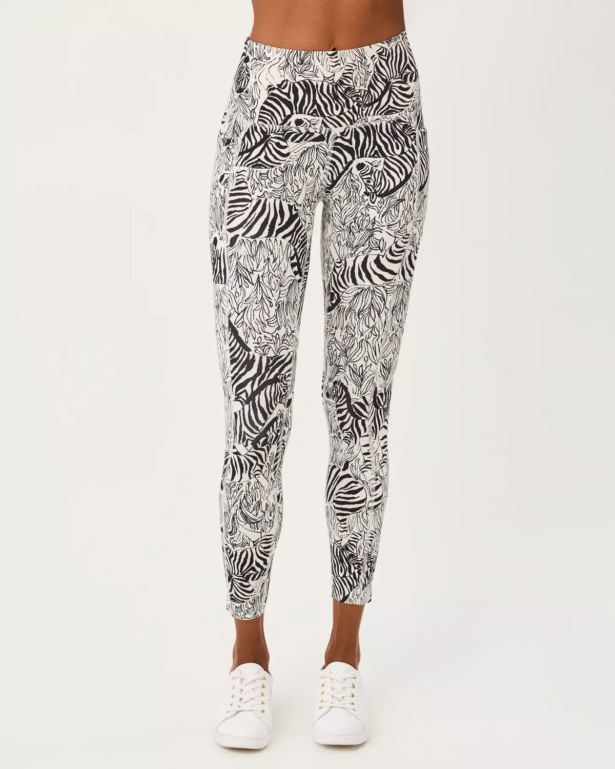 The "Z" UPF 50+ Luxletic 25" Endurance High Rise Midi Legging by Lilly Pulitzer