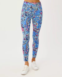 The "Paisley Parade" UPF 50+ Luxletic Endurance High Rise Midi Legging by Lilly Pulitzer