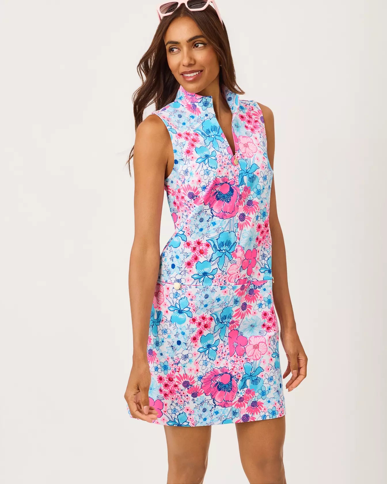 The "In All Her Glory" Sleeveless Rosee Shift Dress by Lilly Pulitzer