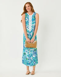 The "Harlillyquin" Iris Maxi Dress by Lilly Pulitzer