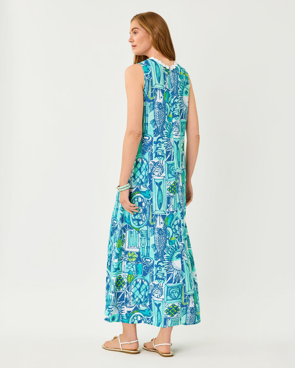 The "Harlillyquin" Iris Maxi Dress by Lilly Pulitzer