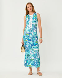 The "Harlillyquin" Iris Maxi Dress by Lilly Pulitzer