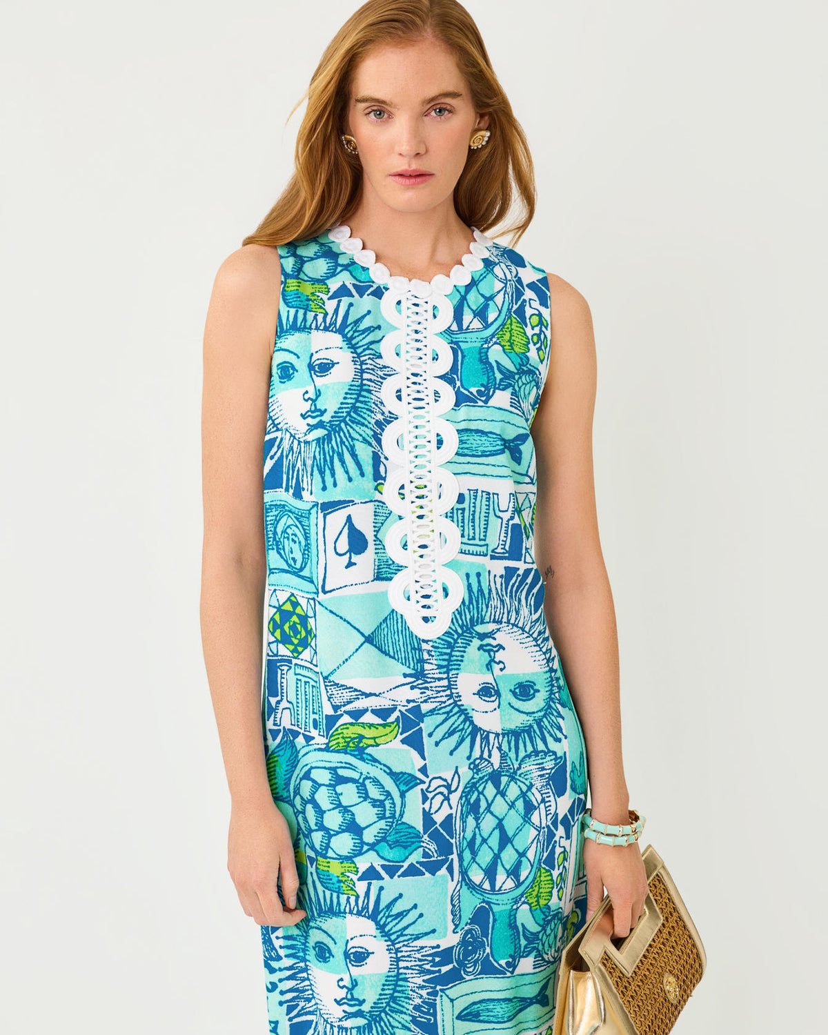 The "Harlillyquin" Iris Maxi Dress by Lilly Pulitzer