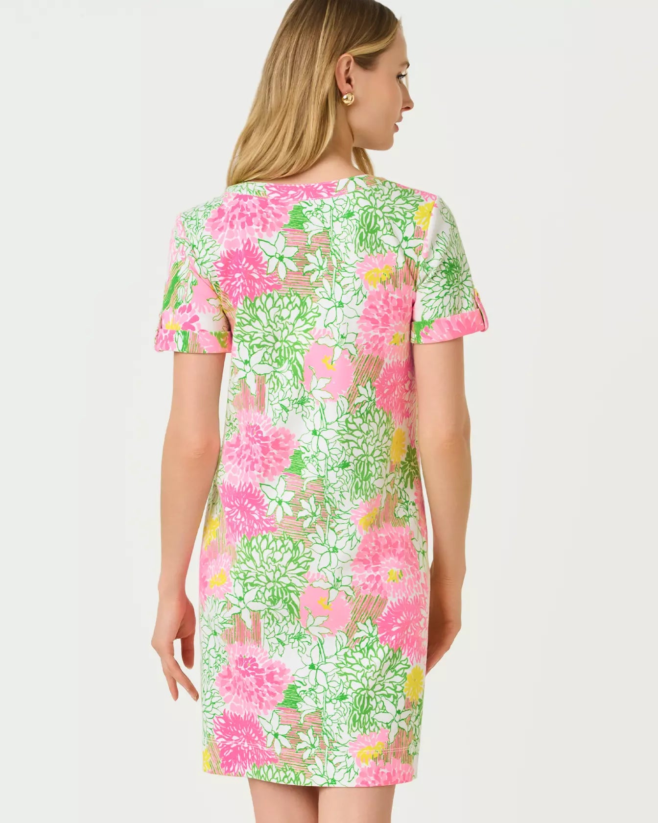 The "Mum Patch" Cameron Popover Dress by Lilly Pulitzer