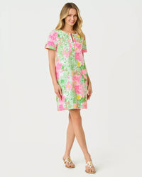 The "Mum Patch" Cameron Popover Dress by Lilly Pulitzer