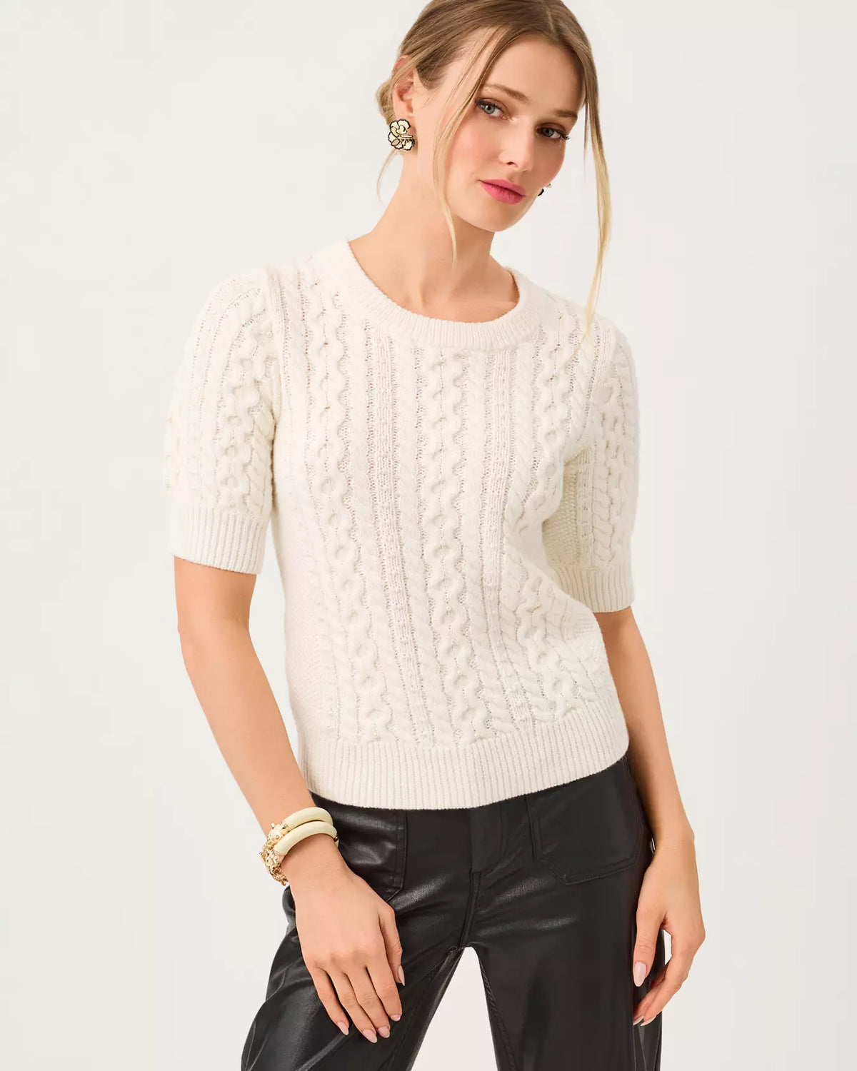The "Coconut" Stephlynn Sweater by Lilly Pulitzer