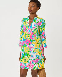 The "Lovely Lilly" Annadetta Linen Tunic Dress by Lilly Pulitzer