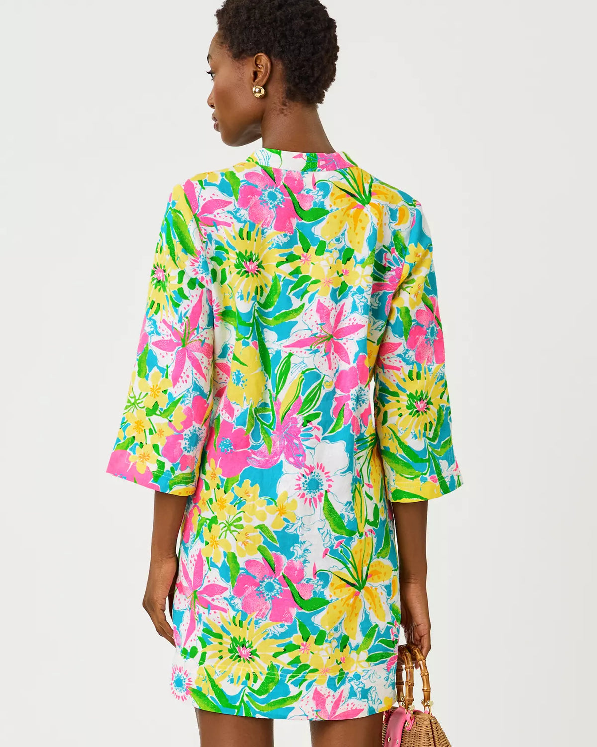 The "Lovely Lilly" Annadetta Linen Tunic Dress by Lilly Pulitzer