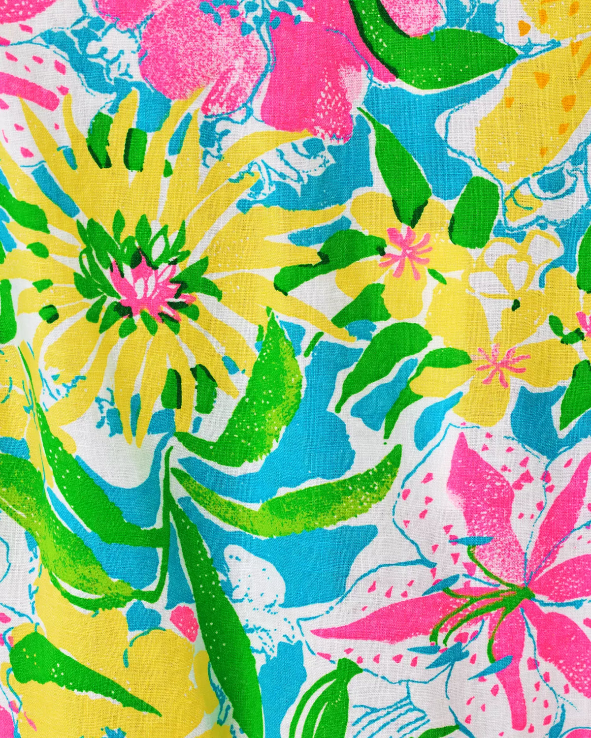 The "Lovely Lilly" Annadetta Linen Tunic Dress by Lilly Pulitzer