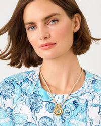 The "Shell Shine" Necklace by Lilly Pulitzer