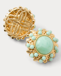 The "Seaside Harbor" Earrings by Lilly Pulitzer