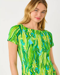 The "Sweet Corn" UPF 50+ Chelle Dress by Lilly Pulitzer