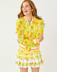 The "Zesty" UPF 50+ Luxletic Jaydea Jacket by Lilly Pulitzer