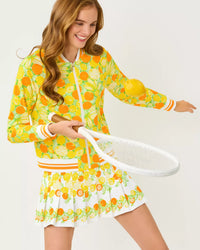 The "Zesty" UPF 50+ Luxletic Jaydea Jacket by Lilly Pulitzer