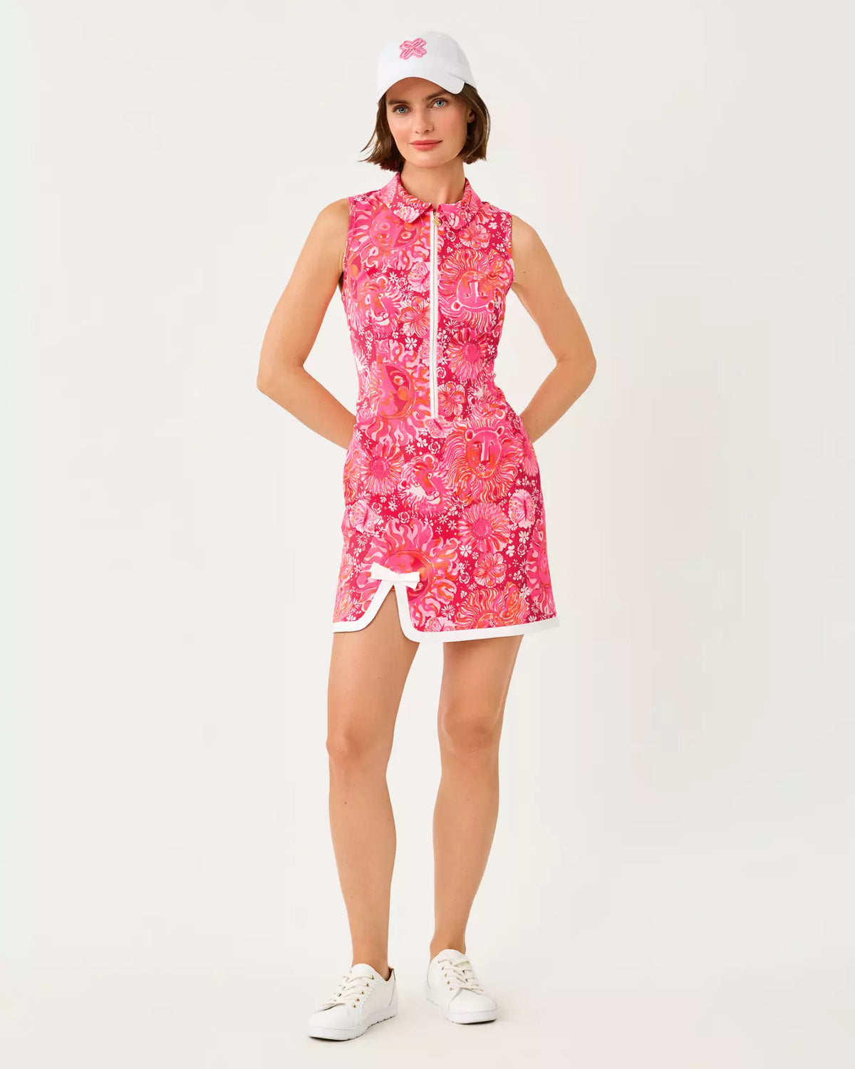 The "Jims Stuff" UPF 50+ Luxletic Kathy Bow Dress by Lilly Pulitzer