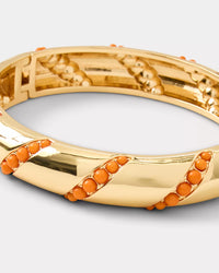 The "Sunset Orange" Zesty Bracelet by Lilly Pulitzer