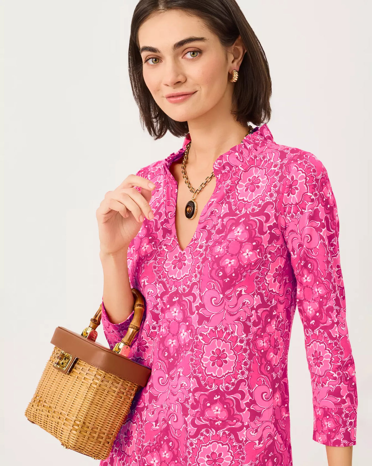 The "The Casbah Allover" Annelie Dress by Lilly Pulitzer
