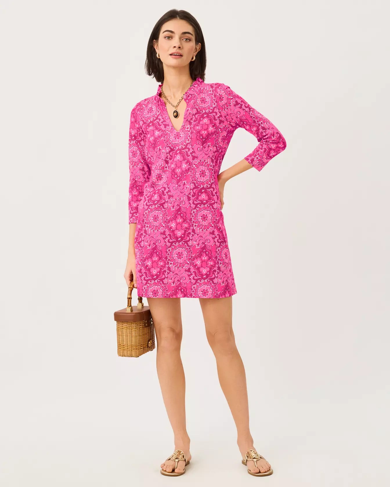 The "The Casbah Allover" Annelie Dress by Lilly Pulitzer