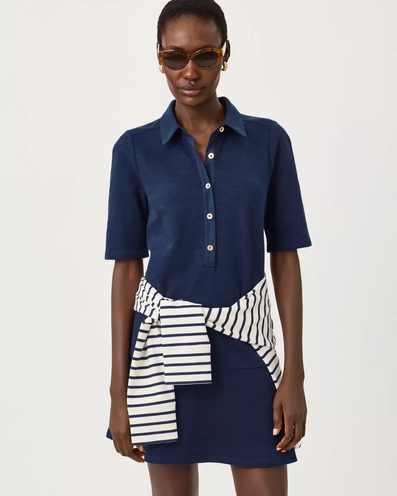 The "Low Tide Navy" Carmelia Dress by Lilly Pulitzer