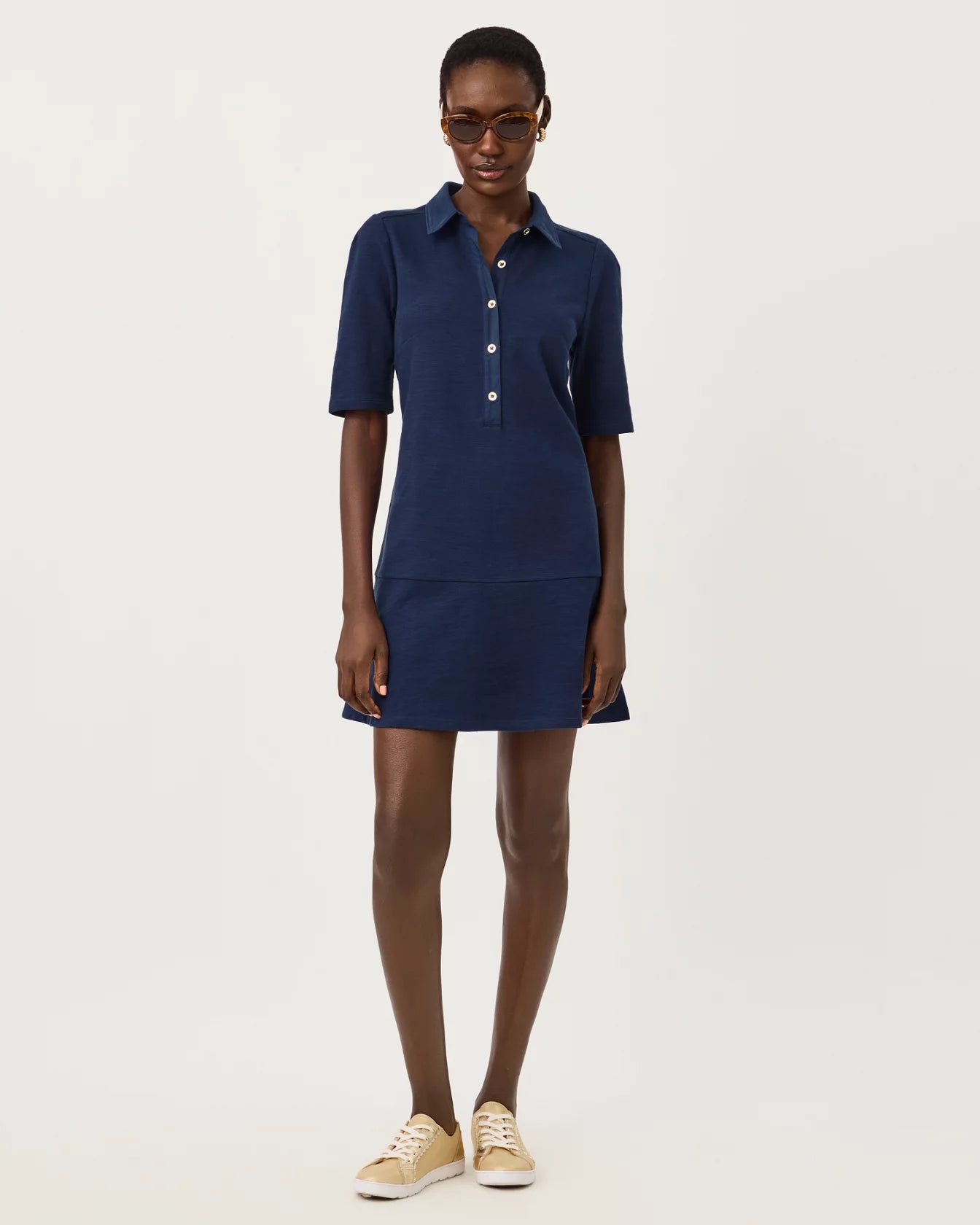 The "Low Tide Navy" Carmelia Dress by Lilly Pulitzer
