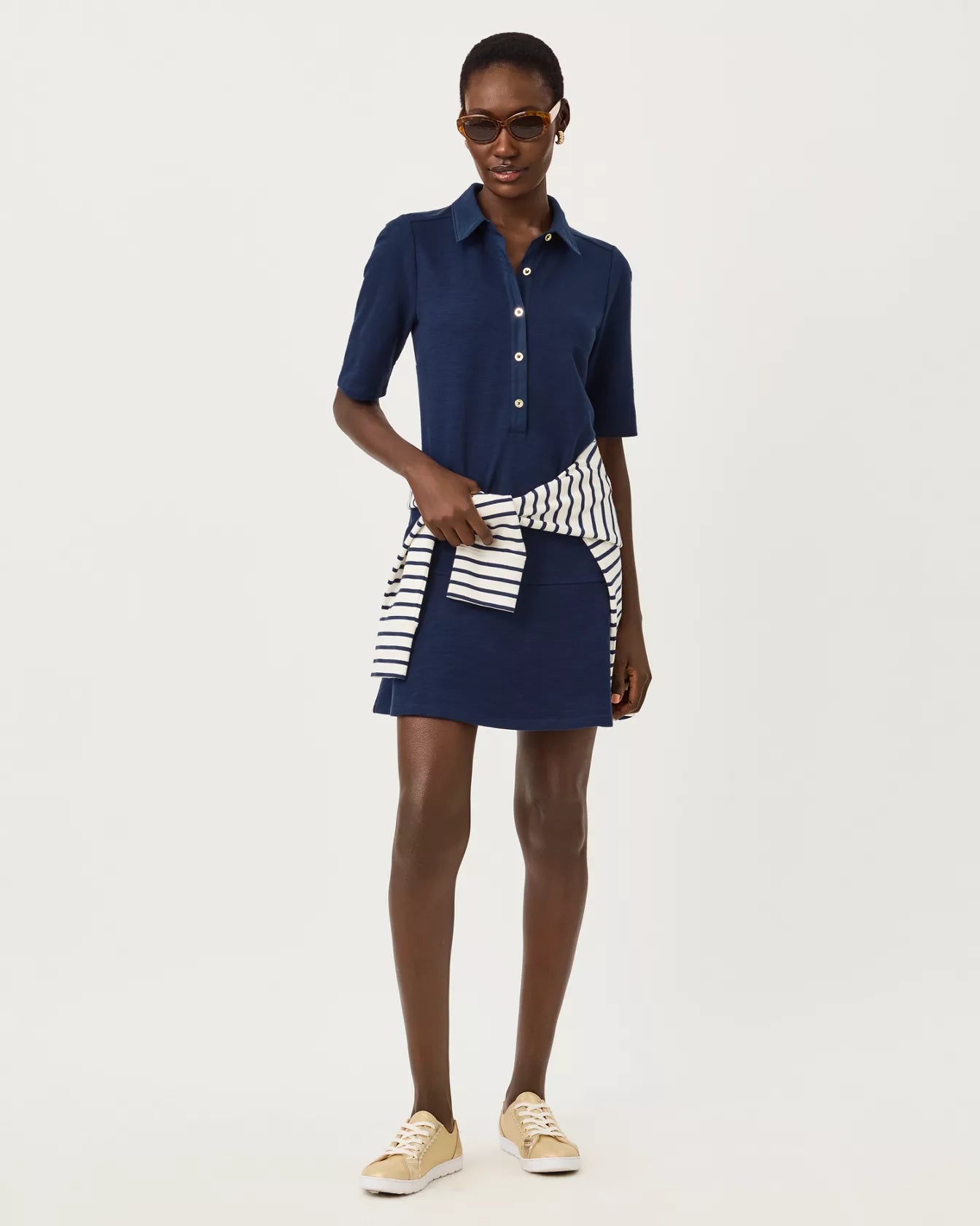 The "Low Tide Navy" Carmelia Dress by Lilly Pulitzer