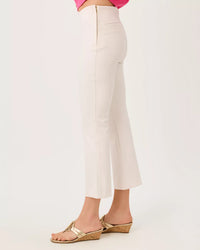 The "Coconut" 26" Kynlee Bi-Stretch Pant by Lilly Pulitzer