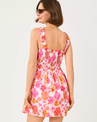 The "Pansy Fansy" Hadley Skirted Romper by Lilly Pulitzer