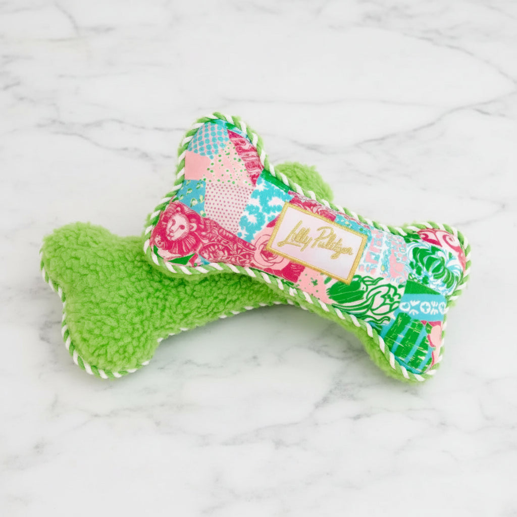 The "Lilly Dog Toy" by Lilly Pulitzer