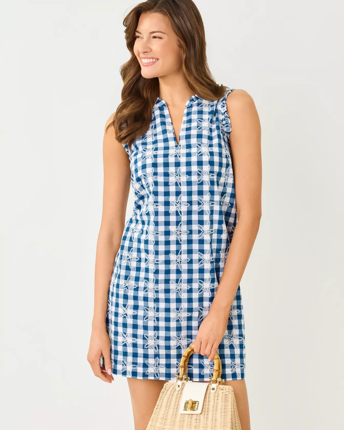 The "Starfishing" Kavalla Popover Dress by Lilly Pulitzer