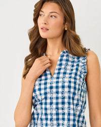 The "Starfishing" Kavalla Popover Dress by Lilly Pulitzer
