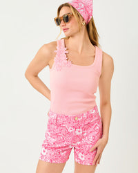 The "Burst of Joy" Harleen High Rise Short by Lilly Pulitzer