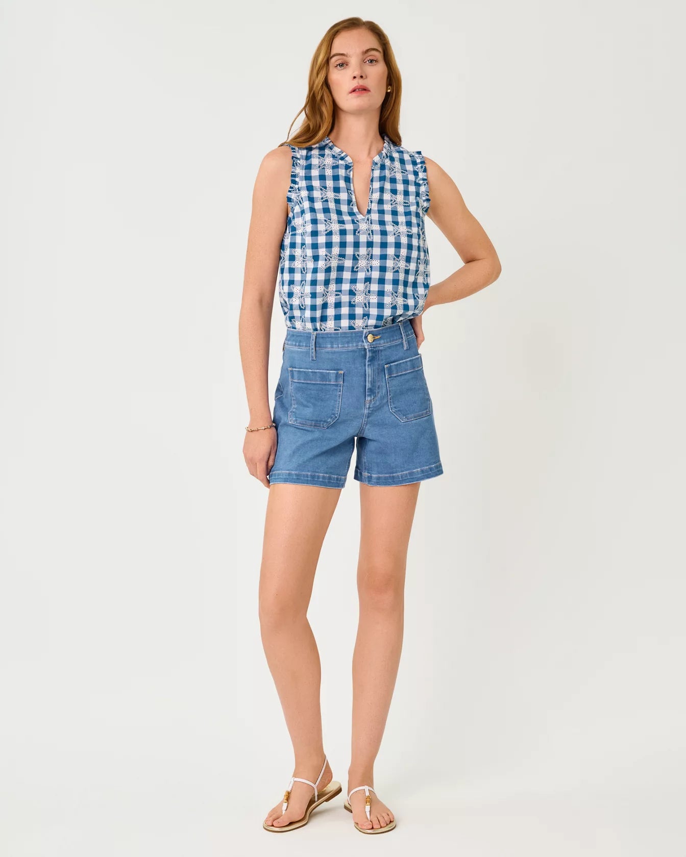 The "Rosanna Wash" Harleen High Rise Short by Lilly Pulitzer
