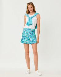 The “Harlillyquin” UPF 50+ Luxletic Zadora High Rise Skort by Lilly Pulitzer