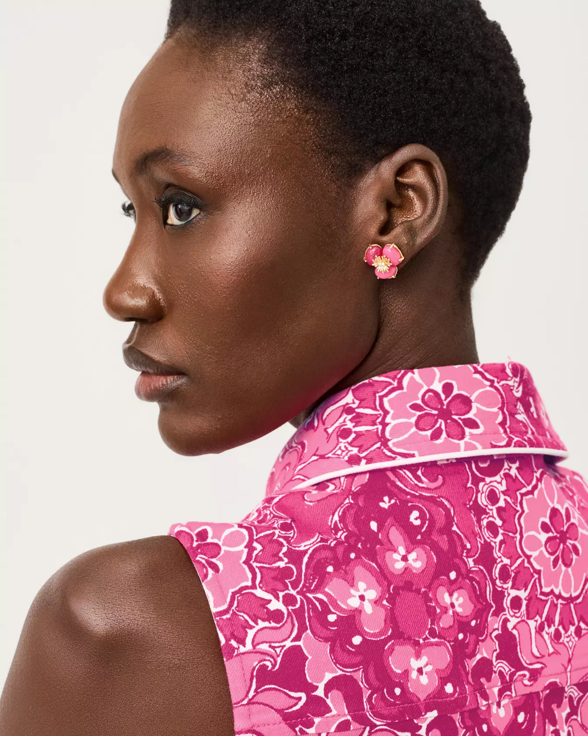 The "Camouflage Catwalk" Earrings by Lilly Pulitzer