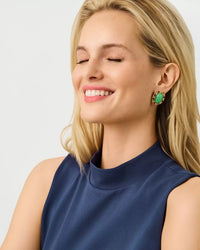 The "Via Palm" Earrings by Lilly Pulitzer