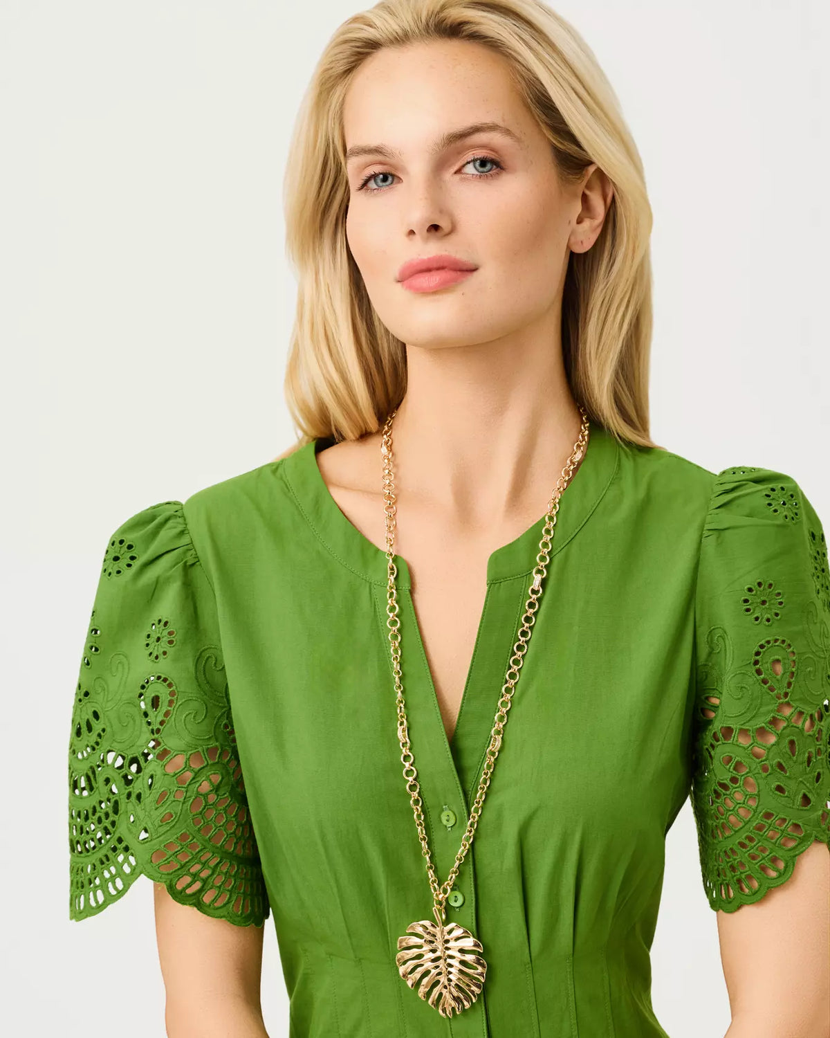 The "Hide and Leaf" Necklace by Lilly Pulitzer