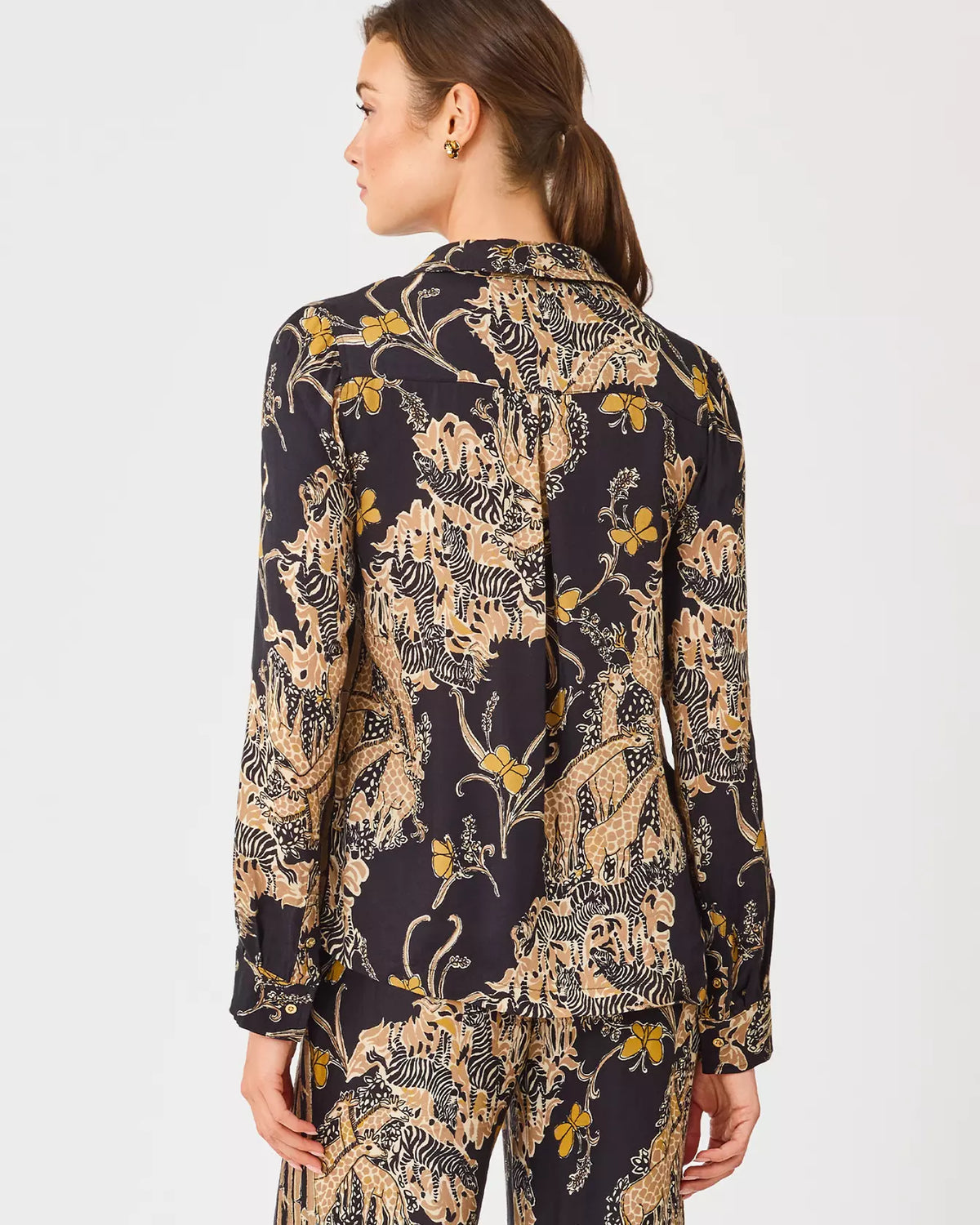 The "Striped Safari" Susana Top by Lilly Pulitzer