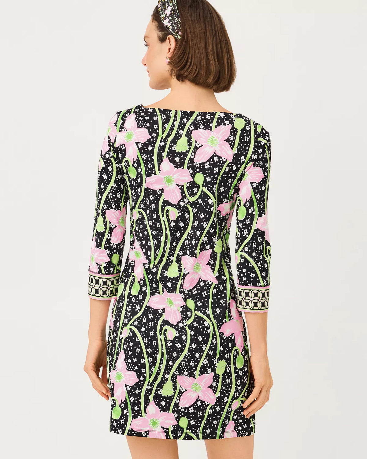 The "Blushing Blooms" UPF 50+ Seralina Dress by Lilly Pulitzer