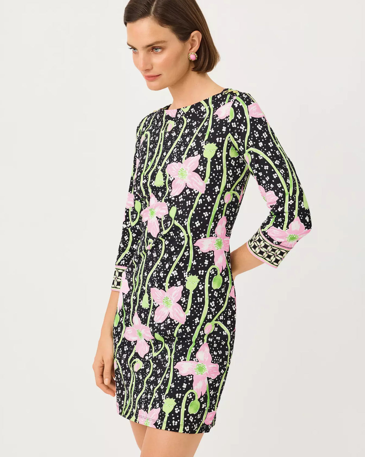 The "Blushing Blooms" UPF 50+ Seralina Dress by Lilly Pulitzer