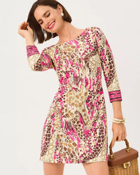 The "Sketching on Safari" UPF 50+ Seralina Dress by Lilly Pulitzer
