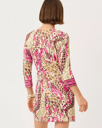 The "Sketching on Safari" UPF 50+ Seralina Dress by Lilly Pulitzer