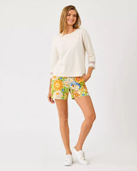 The "Trimmed Sleeve" Clairmont Knit Top by Lilly Pulitzer
