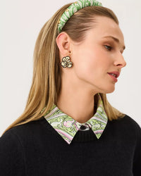 The "Black X Estoril" Viviann Sweater by Lilly Pulitzer