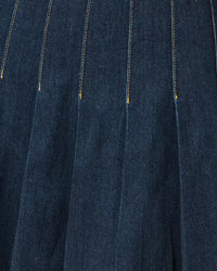 The "Dark Wash" Jayci Denim Mini Skirt by Lilly Pulitzer