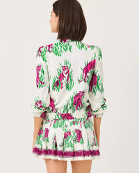 The "Camouflage Catwalk" UPF 50+ Luxletic Noelani Jacket by Lilly Pulitzer