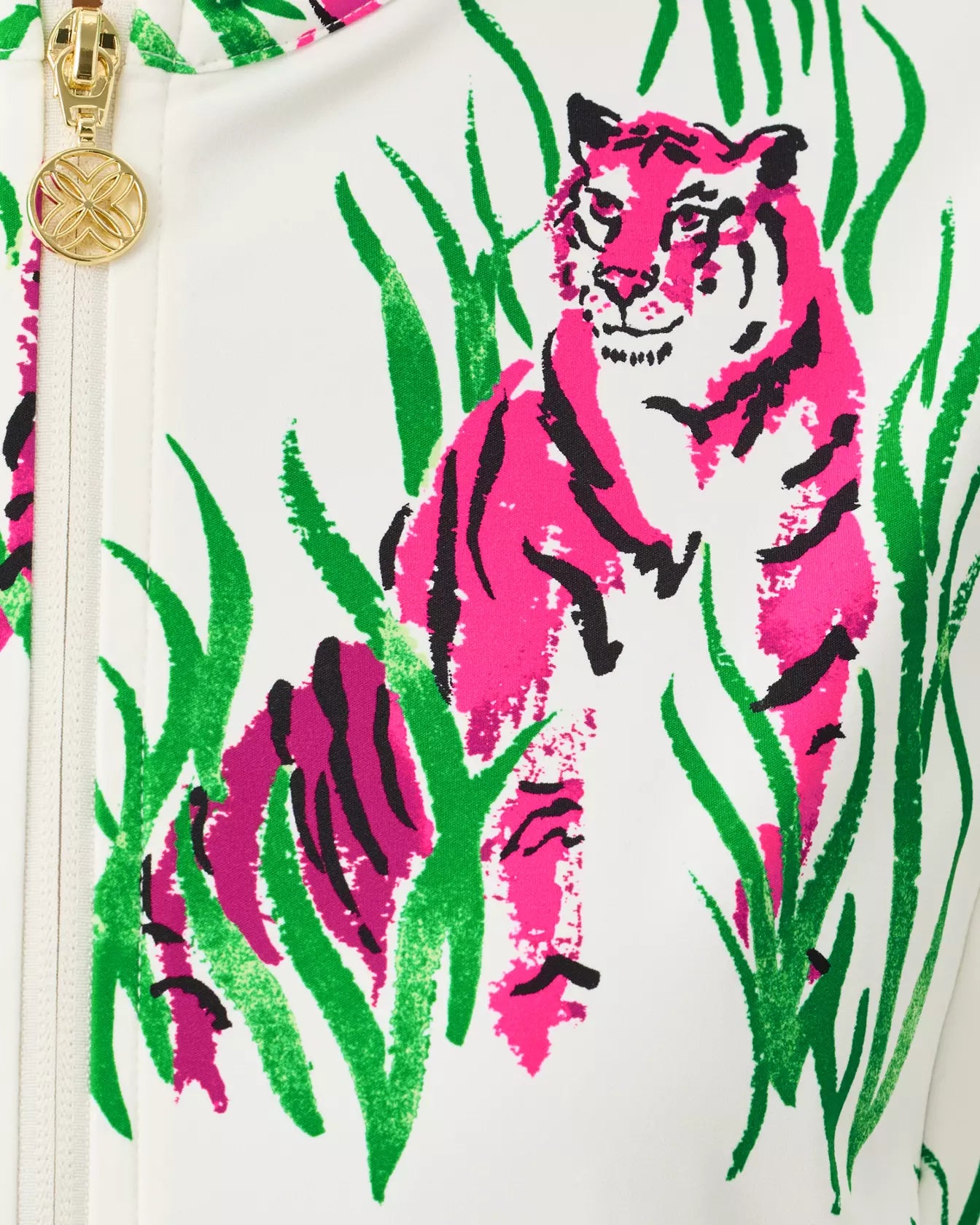 The "Camouflage Catwalk" UPF 50+ Luxletic Noelani Jacket by Lilly Pulitzer