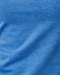 The "Heathered Merriweather Blue" UPF 50+ Marsaille Scoop Neck Tank by Lilly Pulitzer