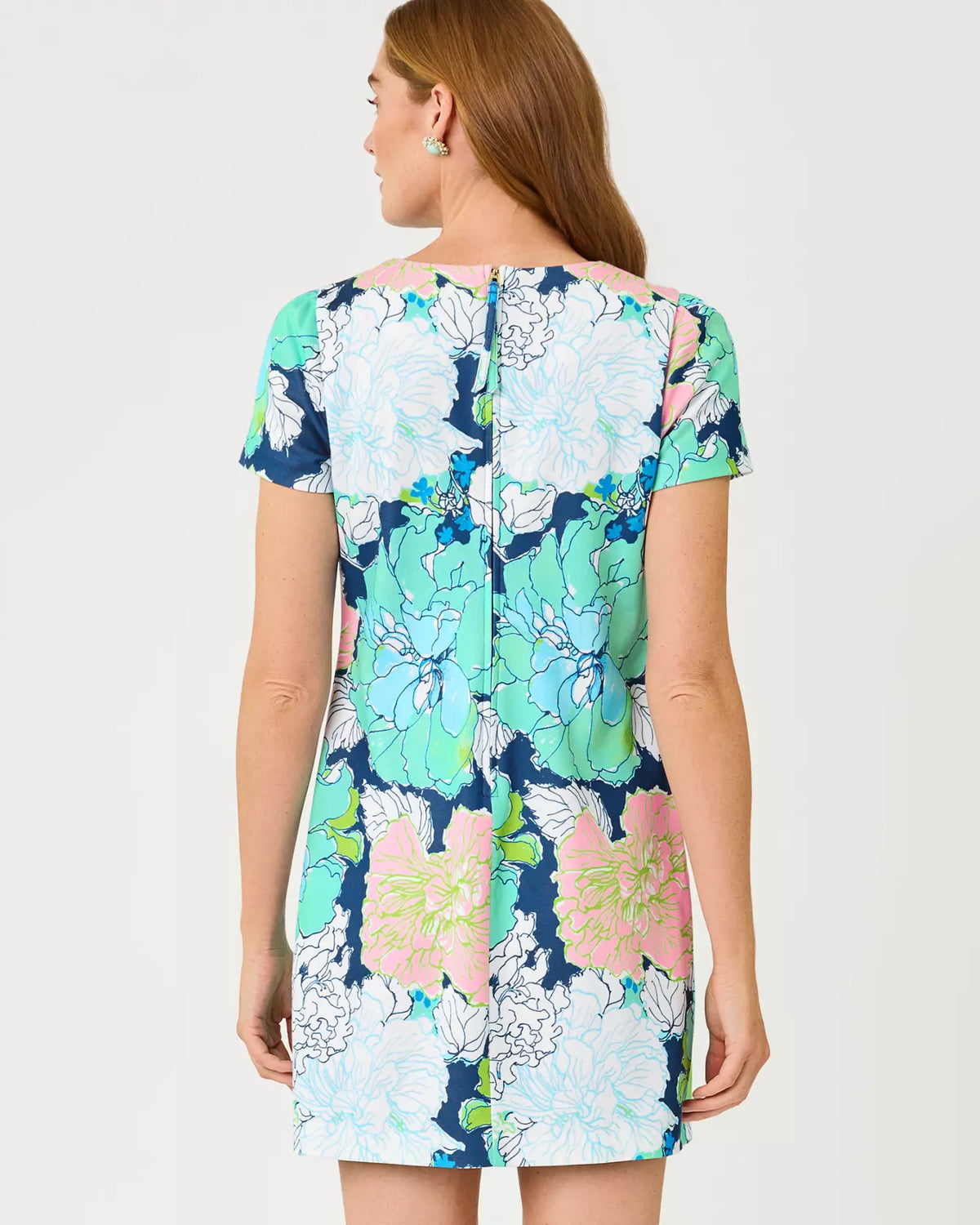 The "Tennessees Hibiscus" Melodie Skirted Romper by Lilly Pulitzer