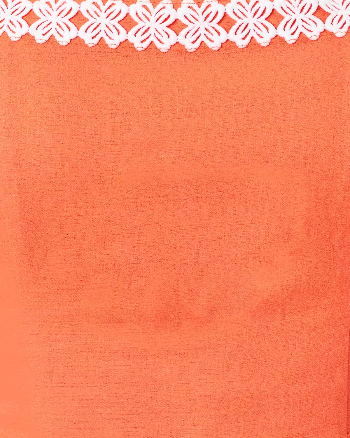 The "Sunset Orange" Isleen Skirted Romper by Lilly Pulitzer