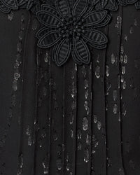 The "Noir" Gail Silk Top by Lilly Pulitzer